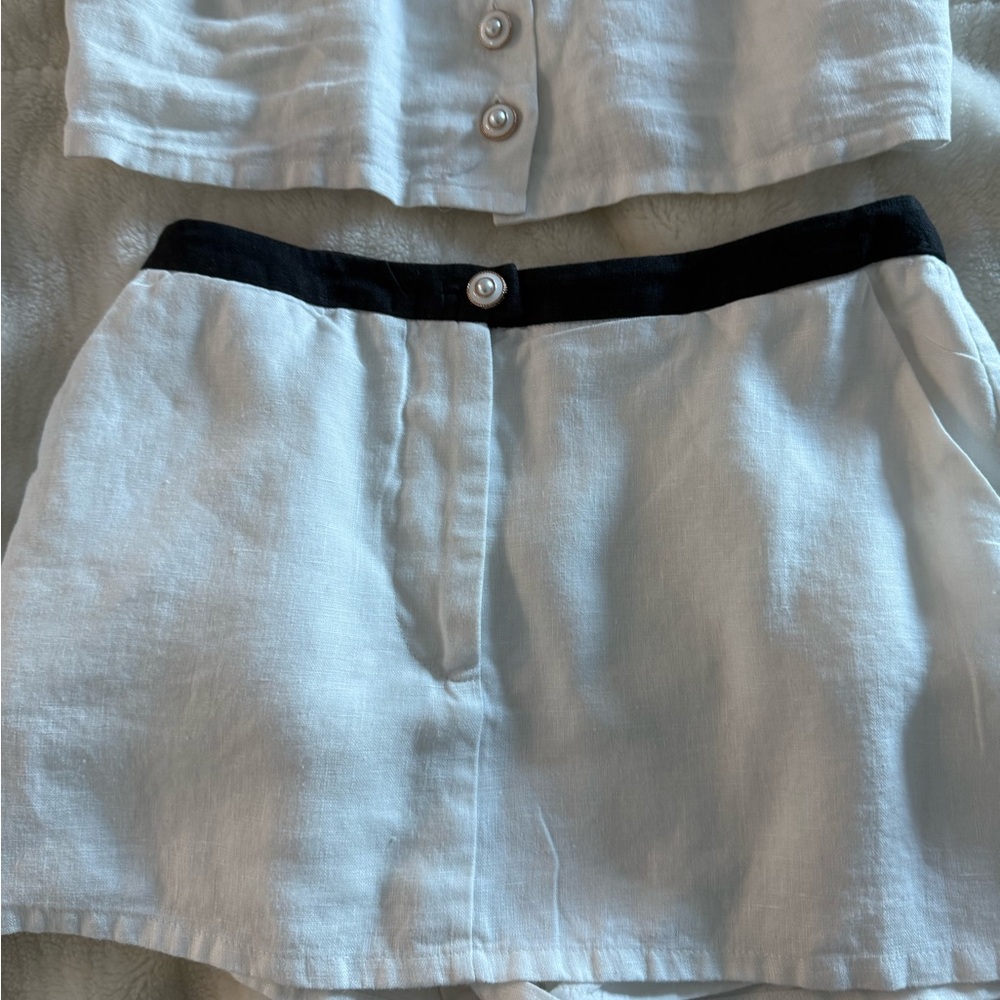 Reformation Roxy Linen Two-Piece set - Picture 5 of 8